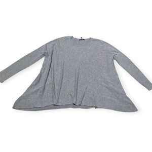 Eileen Fisher Light Gray Knit Sweater